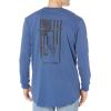 imageAriat Male Rebar Outdoor Graphic TShirt True Navy Large