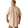 imageAriat Mens Rebar Cotton Strong Block TShirtOatmeal Heather