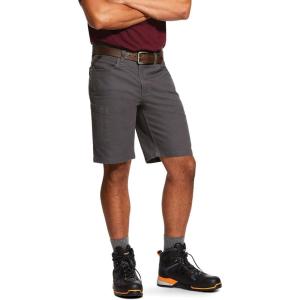 imageARIAT Mens Rebar Durastretch Made Tough ShortRebar Grey