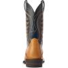 imageARIAT Mens Reckoning Western BootAntique Saddle Sq Ostrich