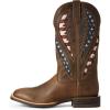 imageAriat Mens Ariat Mens Quickdraw Venttek Western BootDistressed Brown