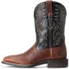 imageAriat Mens Sport Wide Square Toe Cowboy BootCognac CandyBlack