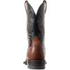 imageAriat Mens Sport Wide Square Toe Cowboy BootCognac CandyBlack