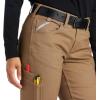 imageAriat Womens Rebar DuraStretch Made Tough Straight Leg PantField Khaki