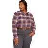 imageAriat Womens Rebar Made Tough Durastretch Work ShirtPearl Grey