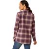 imageAriat Womens Rebar Made Tough Durastretch Work ShirtPearl Grey