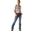 imageAriat Womens Rebar Made Tough Durastretch Work ShirtVanilla Ice Plaid