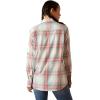 imageAriat Womens Rebar Made Tough Durastretch Work ShirtVanilla Ice Plaid