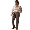 imageAriat Womens Rebar Made Tough Durastretch Work ShirtVanilla Ice Plaid