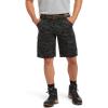 imageARIAT Mens Rebar Durastretch Made Tough Cargo ShortBlack Digi Camo