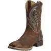 imageAriat Mens Hybrid Rancher Western BootBrown Oiled Rowdy