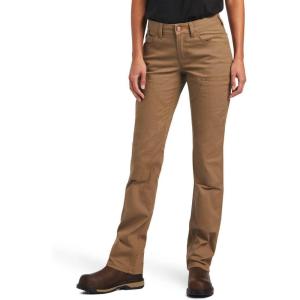 imageARIAT Womens Wms Rebar Drstr Made Tough Pant Fld KhkiField Khaki