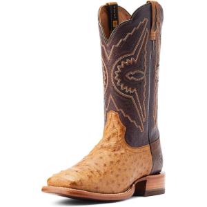 imageAriat Mens Broncy Cowboy BootAntique Saddle Fq Ostrich