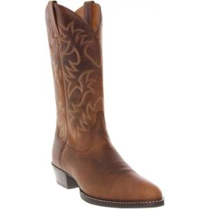 imageAriat Mens Heritage R Toe Western BootBrown