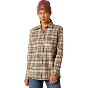 imageAriat Womens Rebar Made Tough Durastretch Work ShirtBeetle