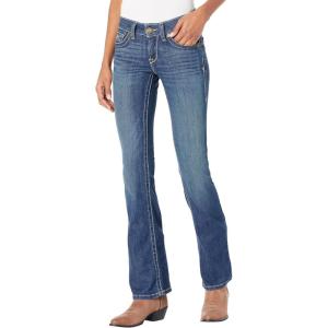 imageARIAT Womens Real Mid Rise Corinne Boot Cut JeanPacific