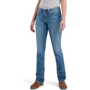 imageAriat Female REAL Mid Rise Arrow Fit Esmeralda Boot Cut Jean Delaware 25