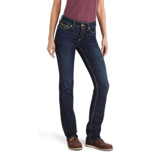 imageAriat Female REAL Perfect Rise Greta Straight Jean Midnight 25
