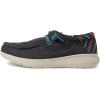 imageARIAT Mens Hilo Stretch SneakerCharcoal BlueBlue Aztec