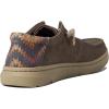 imageARIAT Mens Hilo Stretch SneakerDark TanRust Aztec Print