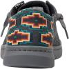 imageARIAT Mens Hilo Stretch SneakerHeather CharcoalTurq Aztec Print