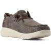 imageARIAT Mens Hilo Stretch SneakerHeathered BrownRed Aztec Print