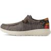 imageARIAT Mens Hilo Stretch SneakerHeathered BrownRed Aztec Print