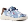 imageARIAT Mens Hilo Stretch SneakerRed White and Blue Pareau Prin