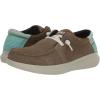 imageARIAT Mens Hilo Stretch SneakerRelaxed BarkTurquoise Boquillas Print