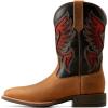 imageAriat Mens Cowpuncher VentTEK Western BootBlack DeertanSorrel Crunch