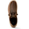 imageAriat Mens HiloAmerican Flag PrintBrown Bomber Suede