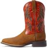 imageAriat Mens Sport Cool VentTEK Western BootDark TanTwo Tone Tan
