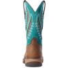 imageAriat Womens Anthem Venttek Western BootChocolate ChipTurquoise