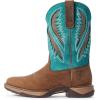 imageAriat Womens Anthem Venttek Western BootChocolate ChipTurquoise