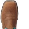imageAriat Womens Anthem Venttek Western BootChocolate ChipTurquoise