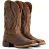 imageAriat Womens Hybrid Rancher Venttek 360 Western BootDistressed TanTruffle