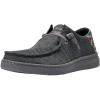 Heather Charcoal/Turq Aztec Print