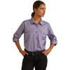 imageAriat Mens Rebar Made Tough Venttek Durastretch Work ShirtCorsican Blue Heather