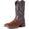 imageAriat Mens Sport Cool VentTEK Western BootBar Top BrownArizona Sky