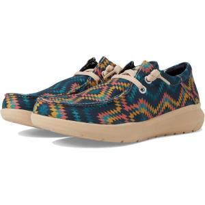 imageARIAT Mens Hilo Stretch SneakerBlue Aztec Stretch