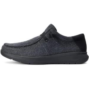 imageARIAT Mens Hilo Stretch SneakerHeathered SmokeBlack
