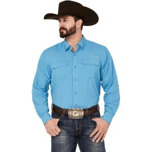 imageARIAT Mens Venttek Outbound Classic Fit Shirt Blue M