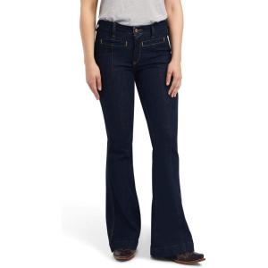 imageAriat Female REAL High Rise Alexa Flare Jean Rinse 25