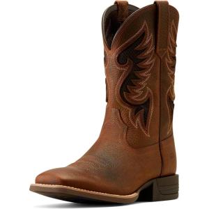 imageAriat Mens Cowpuncher VentTEK Western BootBrown Oiled Rowdy
