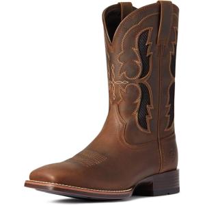 imageAriat Mens Dash VentTEK Ultra Cowboy BootDistressed Brown