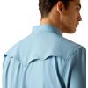 imageARIAT Mens Venttek Western Fitted ShirtBlue Dawn