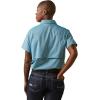 imageARIAT Womens Rebar Made Tough Venttek Durastretch Work ShirtLarkspur Heather