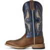 imageAriat Mens Hybrid VentTEK Western BootSorrel CrunchCowboy Blue