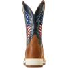 imageAriat Mens Ridgeback VentTEK Western BootGeorgia ClayBlue Bay
