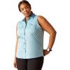 imageAriat Womens Rebar Made Tough VentTEK DuraStretch TankBluejay Heather